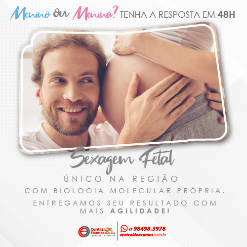 resultado da sexagem fetal